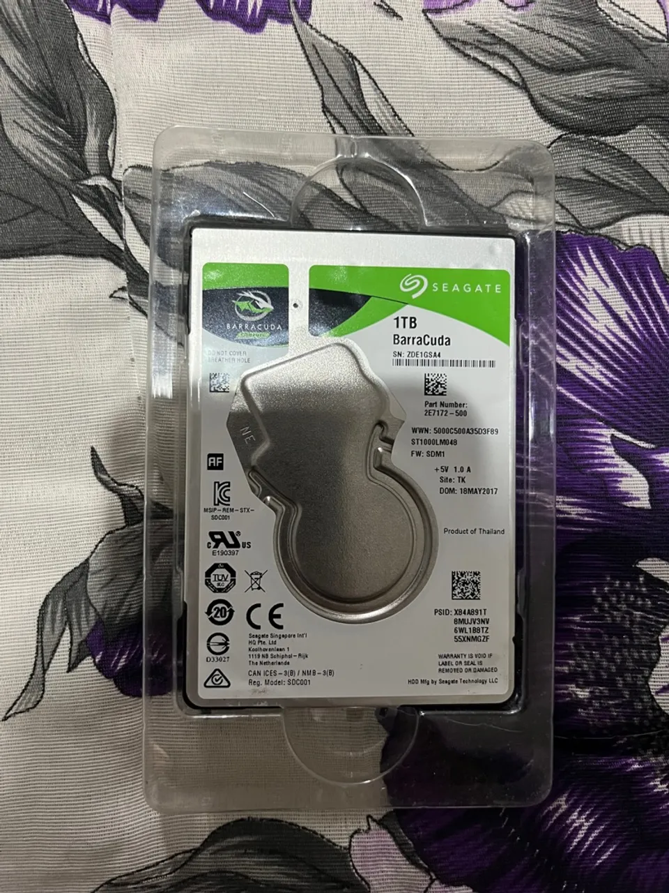 Hd Segate 1tb 2.5 Sata Notebook, Ps4, Xbox