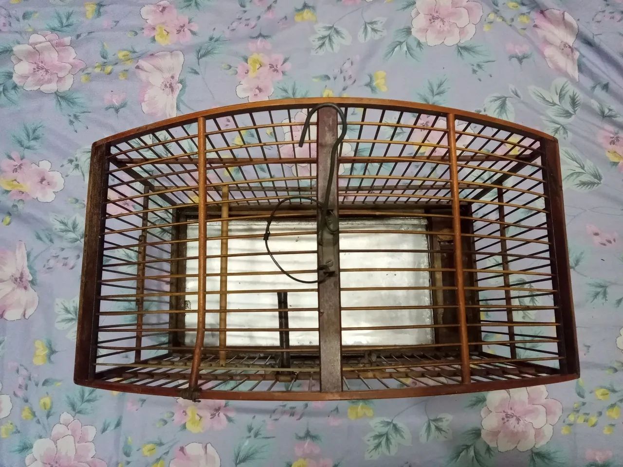 Gaiola de pássaro em madeira - Foto 2