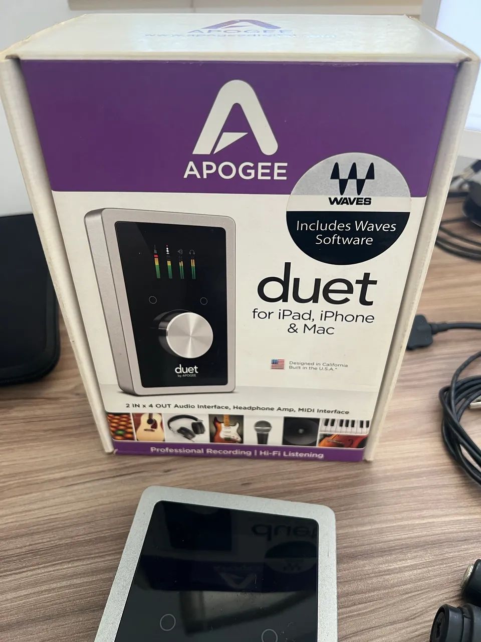 Interface de áudio Apogee Duet 2 - Equipamentos e Acessórios de