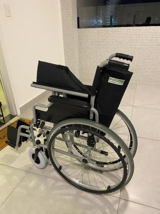 Cadeira de Rodas Dobrável da Polior Orthopedic Products - Foto 4