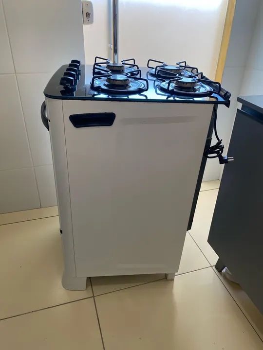 Fogão Esmaltec mesa de vidro  - Foto 2