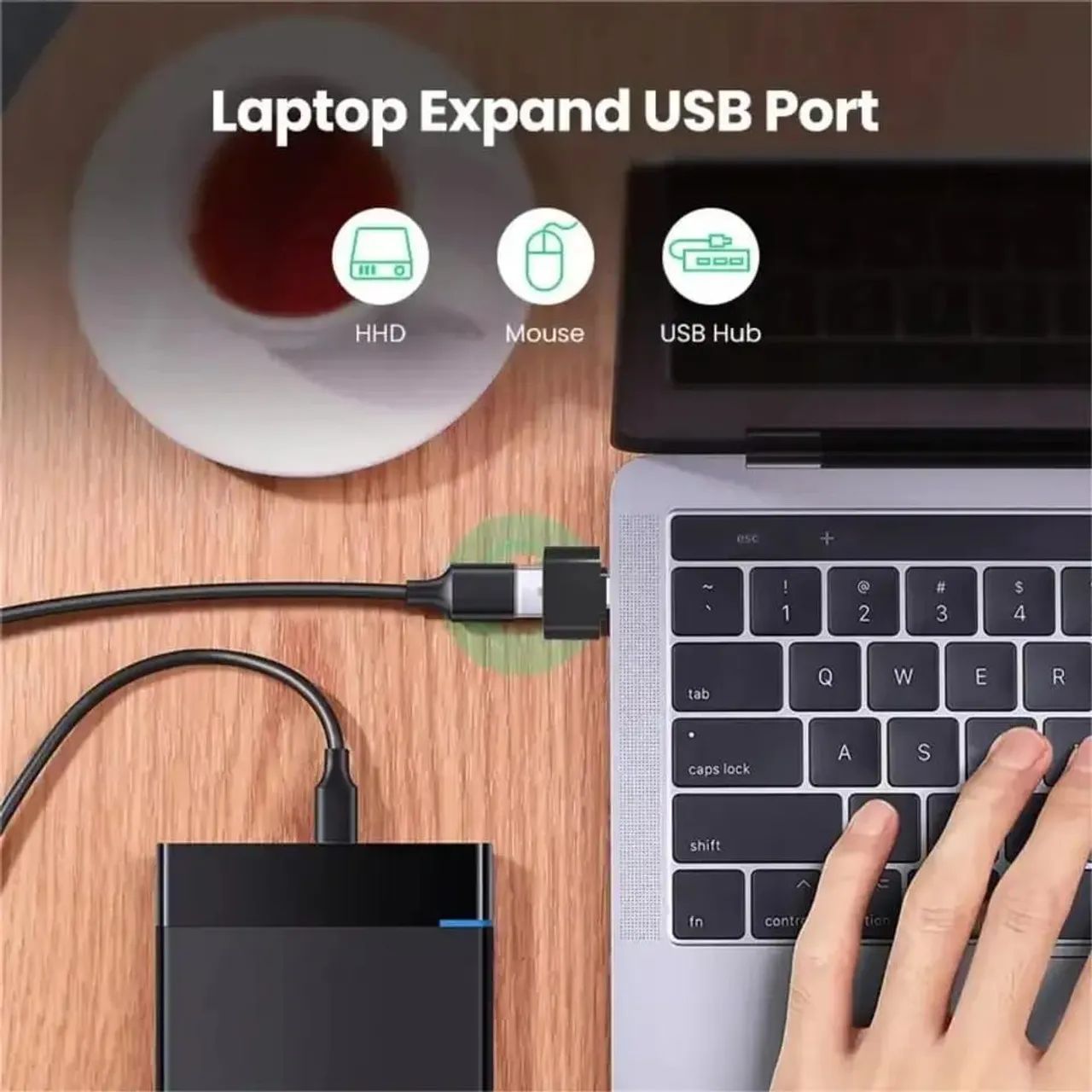 Adaptador USB 3.0 Tipo C para Celular 5Gbps - Foto 5