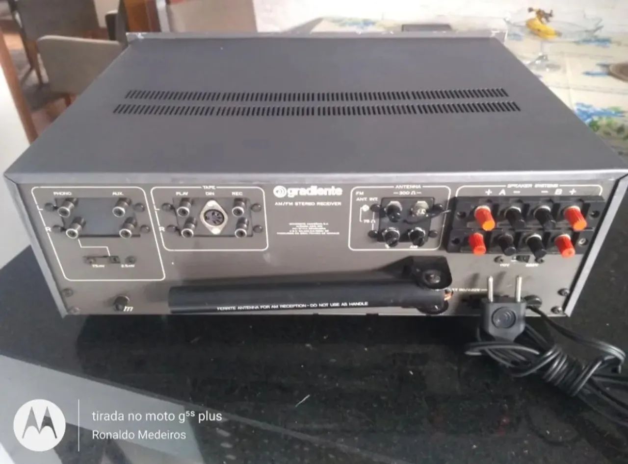 Receiver Gradiente - Raro e Impecável - Foto 3
