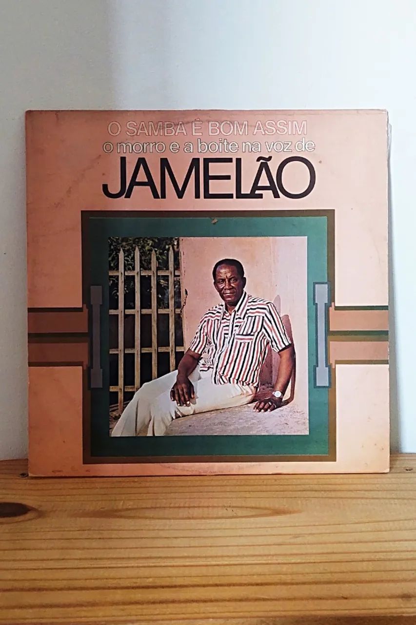 Disco de Vinil Jamelão LP - O Samba É Bom Assim