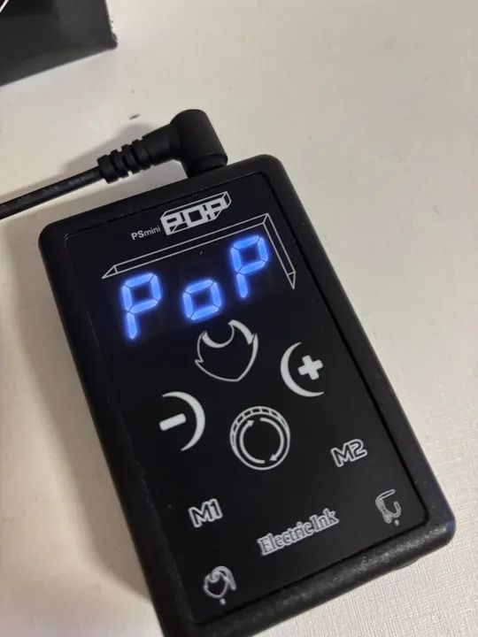 Fonte Electric Ink Tatuar Mini Pop Preta - Foto 3