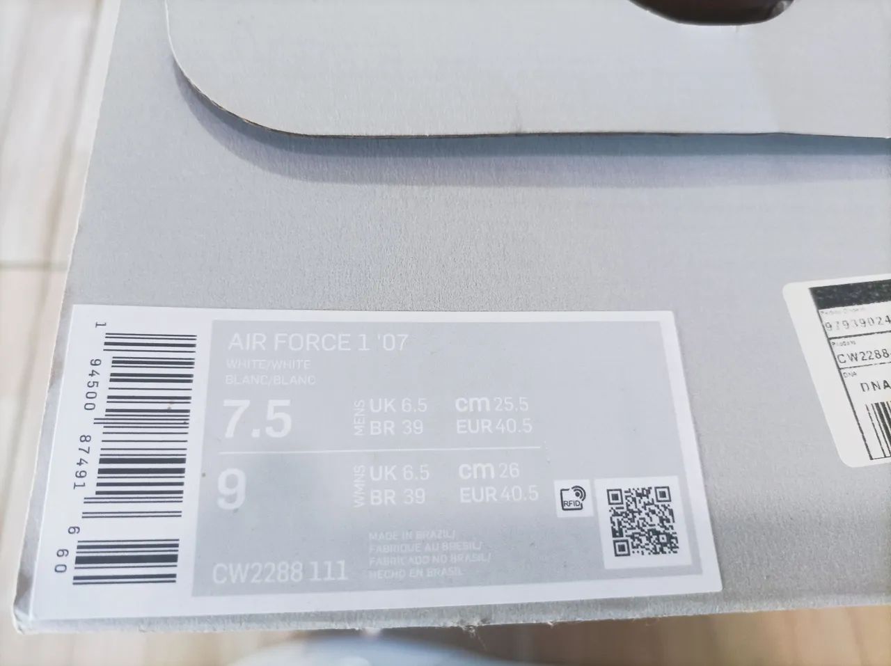 Nike Air Force 1 - original branco  - Foto 2