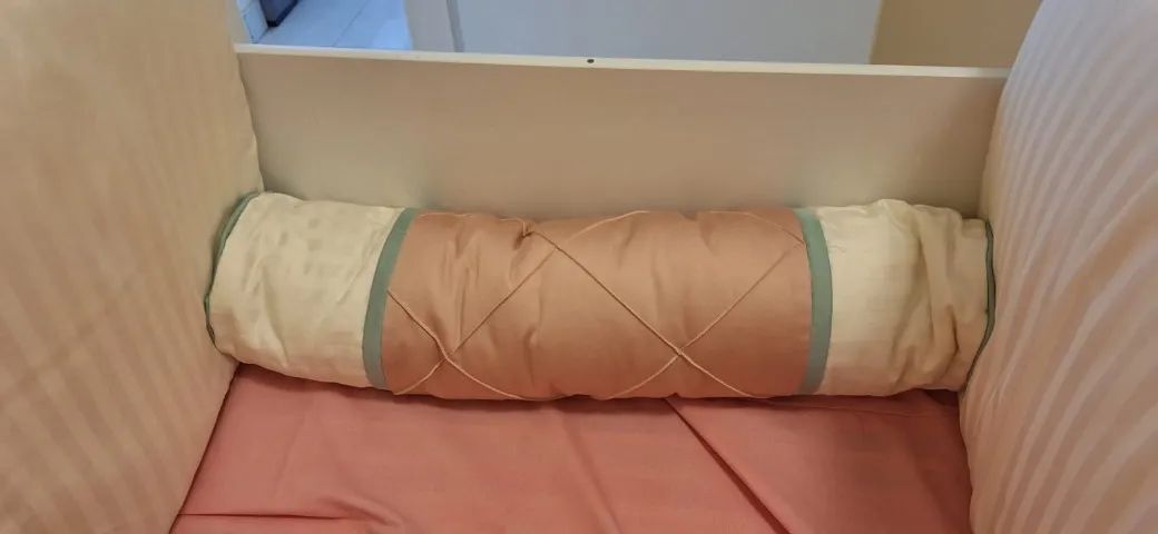 Kit berço 6 peças menina NOVO - Foto 3