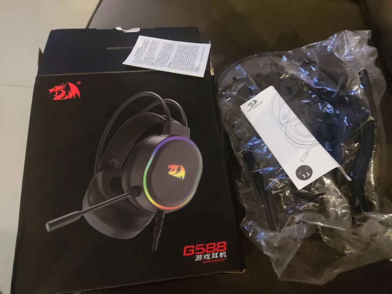 Headset Gamer RGB REDRAGON  - Foto 3