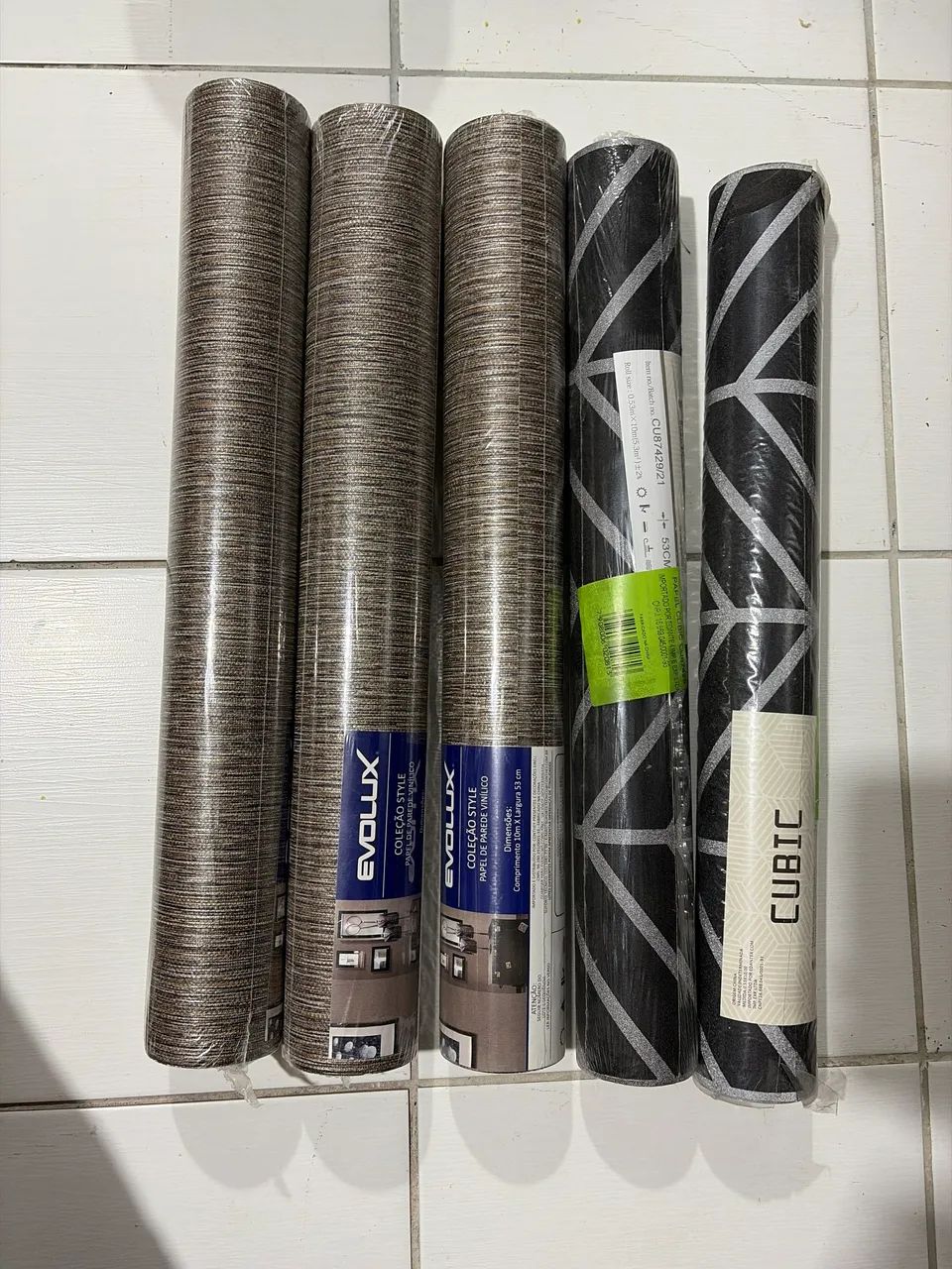 Papel Parede Vinílico 10m rolo  - Foto 5