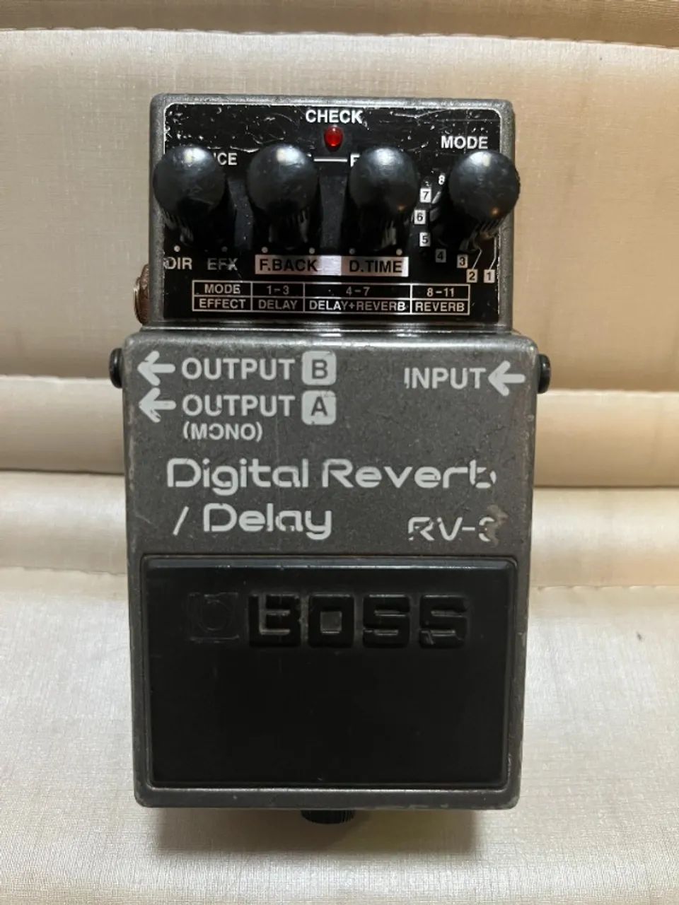 Pedal Boss RV-3 Reverb/Delay - Made in Japan - Raridade