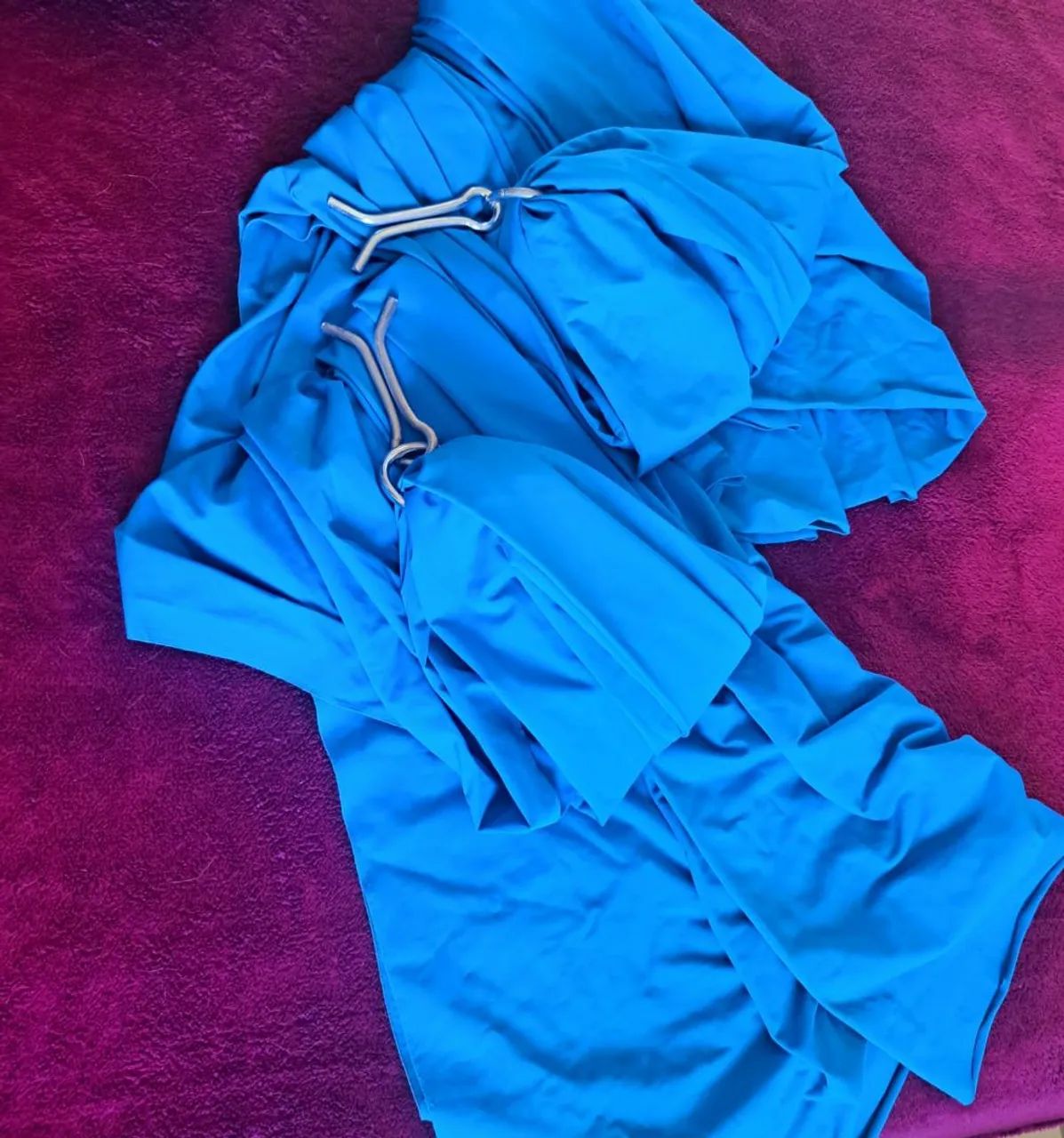 Tecido para Yoga Aéreo Azul