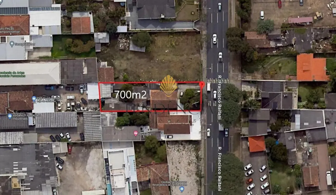 Terreno à venda, 700 m2 por R 1.350.000,00 - Capão Raso - Curitiba PR