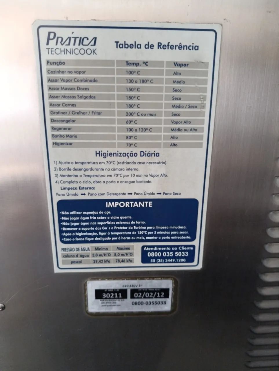 Forno combinado trifásico 10 gns  - Foto 5