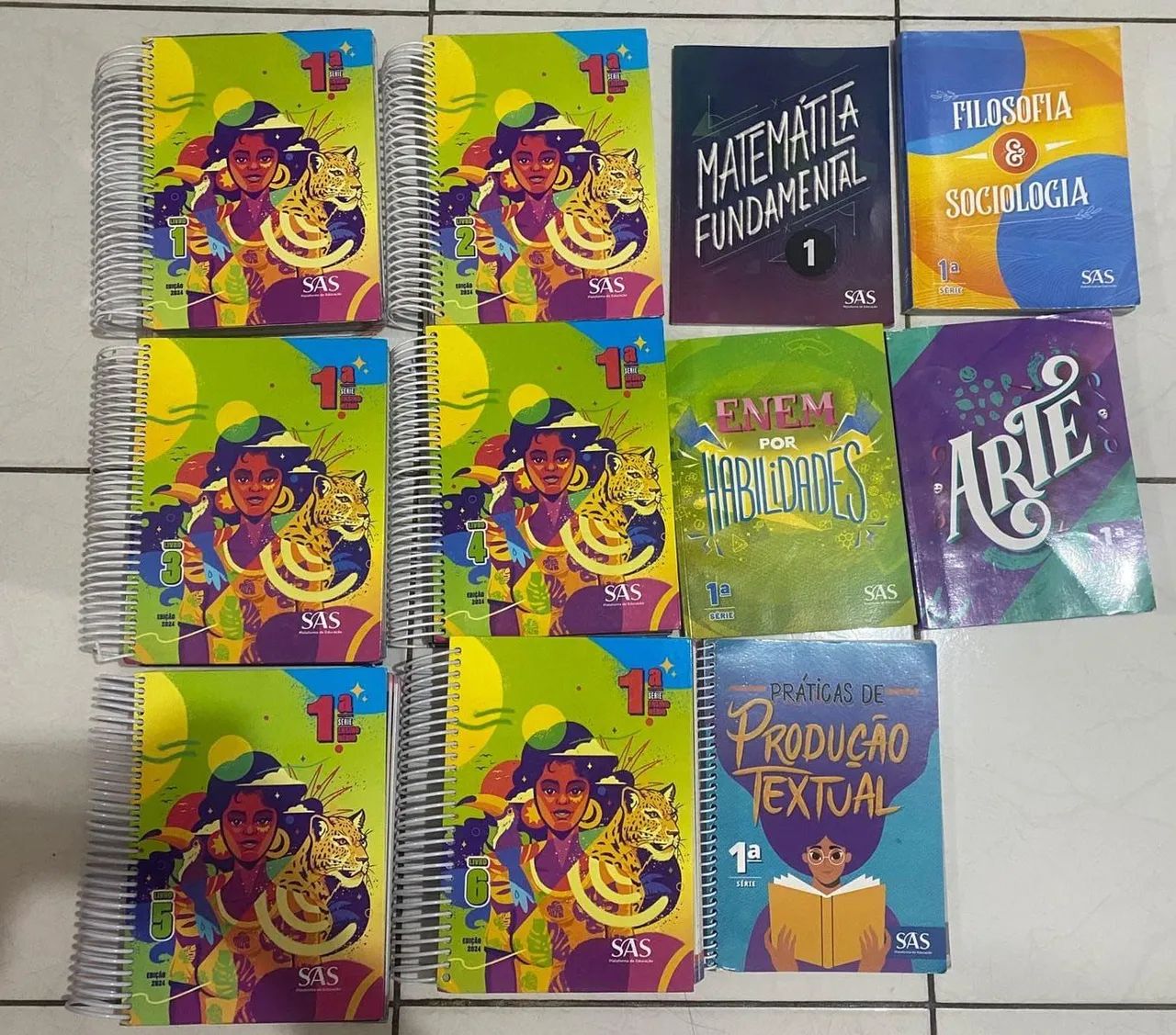 Apostilas Sistema Ari de Sá 1° ano do ensino médio 