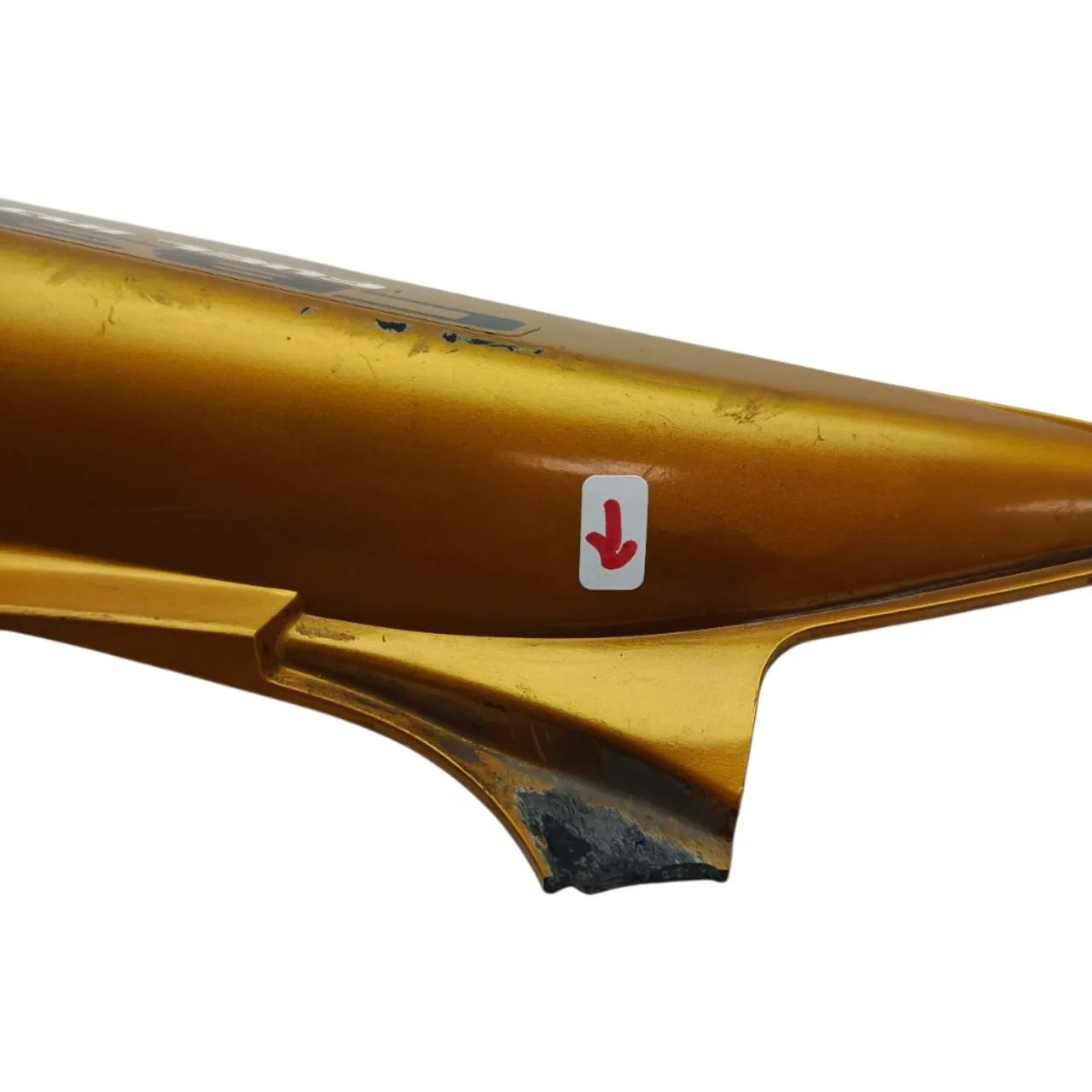 Par Carenagem Lat. Cb300f 2013 Honda Original Dourado - Foto 7