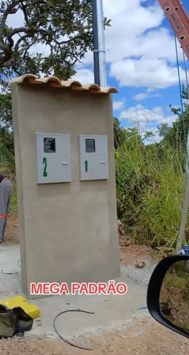 PADRÃO CEMIG, INSTALADO E ENTREGUE LIGADO 