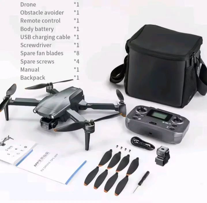 Drone l600 pro max com GPS e sensor de obstáculo  - Foto 3
