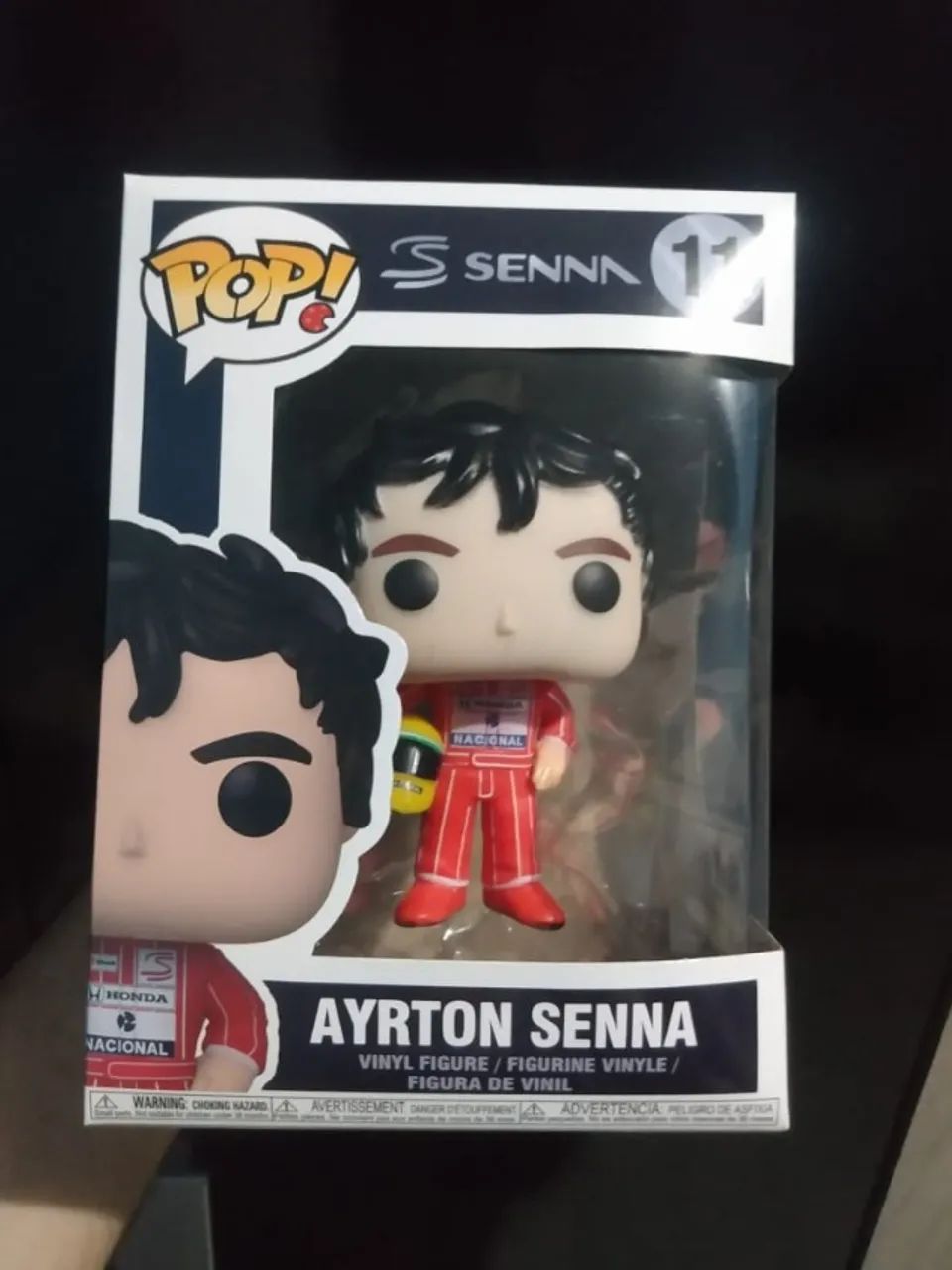 Colecionável Ayrton Senna Pop Funko (não é original) - Foto 2