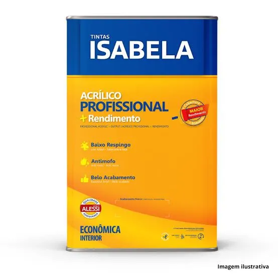Tinta Acr Profissional 18litros (várias cores ) R$ 185,00