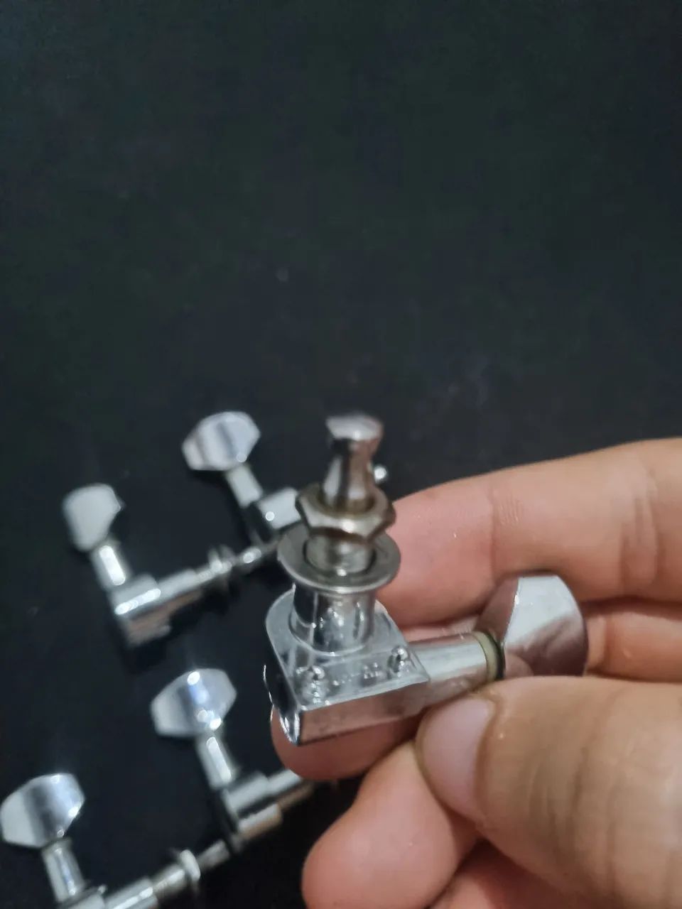 Jogo de Tarraxas Guitarra Strato - Foto 2