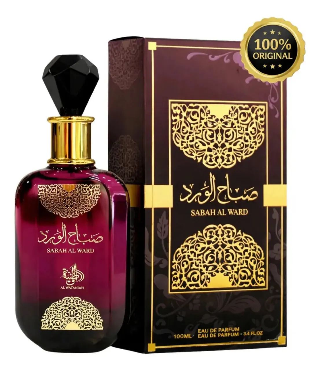 Perfume Árabe feminino Sabah Al Ward 100 ml - Foto 3