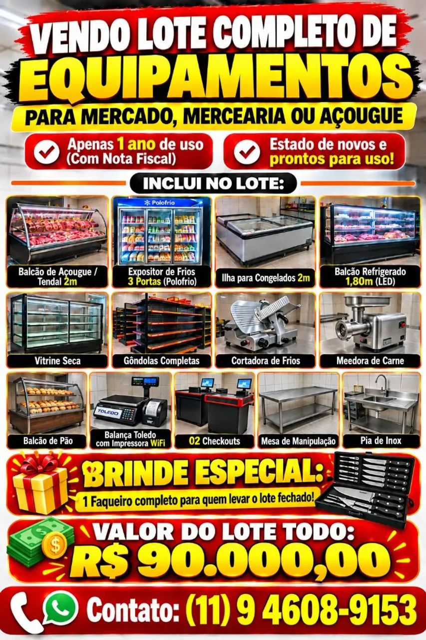 LOTE COMPLETO Supermercado 
