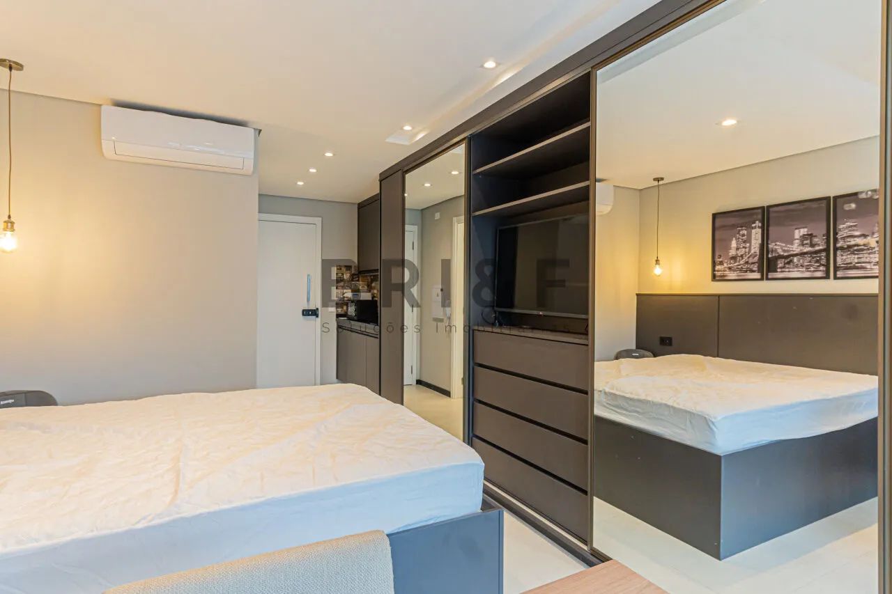 APARTAMENTO STUDIO MOBILIADO PARA LOCAÇÃO, 1 QUARTO, EM EDIFICIO MODERNO, METRÔ BROOKLIN - Foto 3