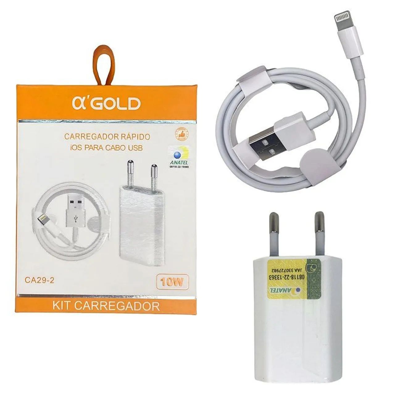Carregador ios completo 