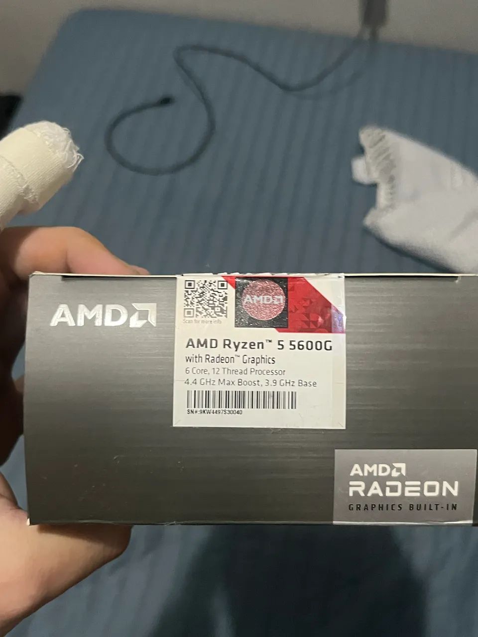 Processar Ryzen 5 5600g - Foto 5
