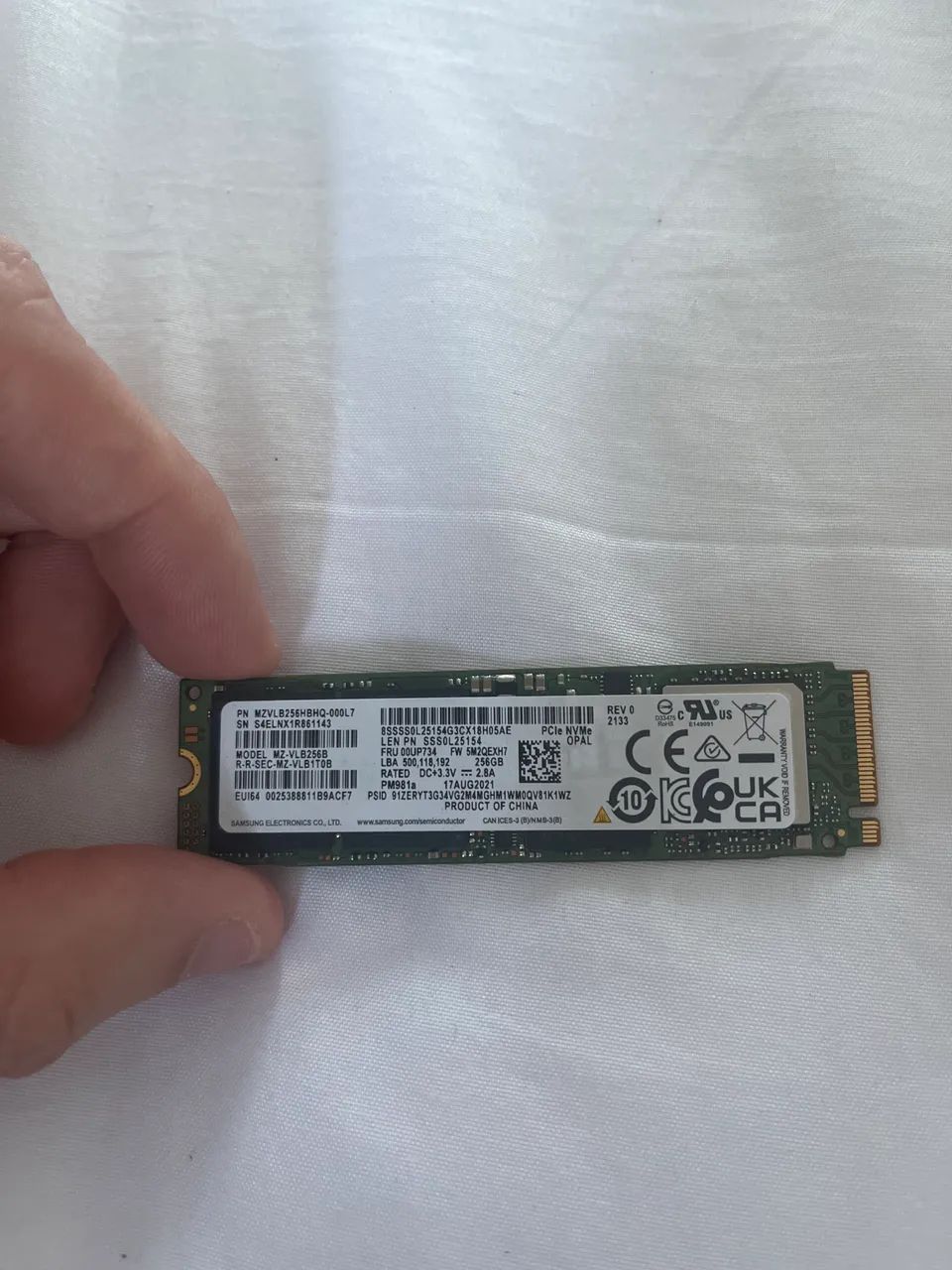 DOIS SSD nvme 256gb - Foto 2