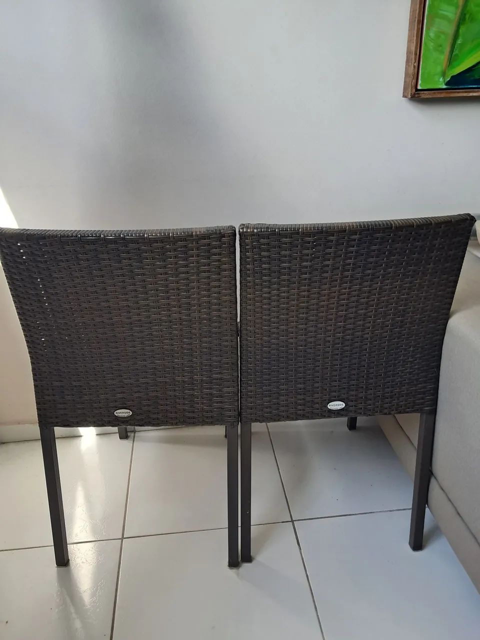2 Cadeiras de Rattan - Foto 4