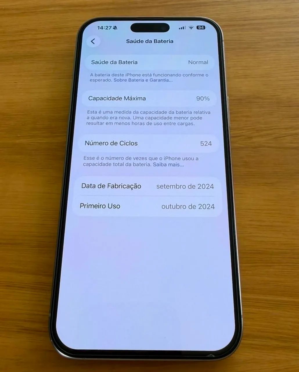 Estou vendendo meu iPhone 16 Pro Max,  - Foto 4