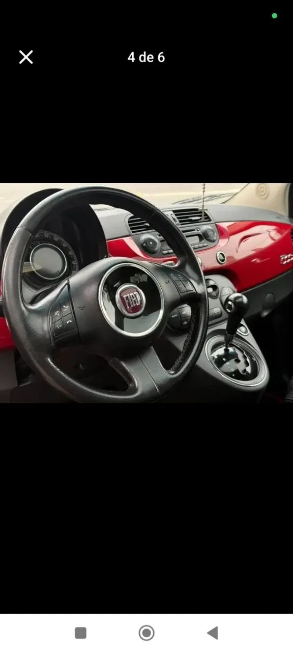 Fiat 500 500 Lounge Air 1.4/ 1.4 Flex 16V Aut. 2012