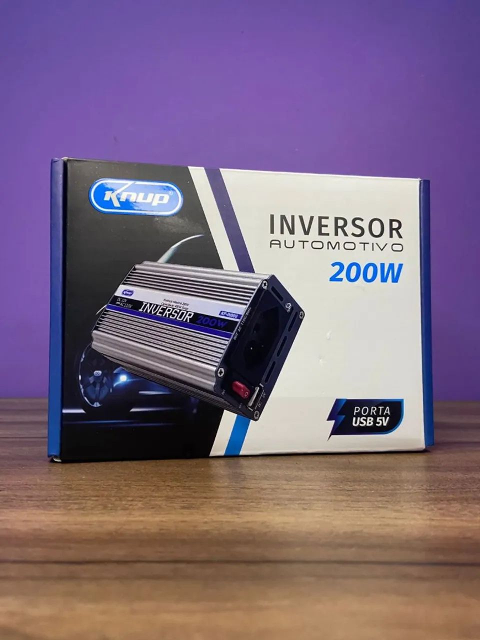 *INVERSOR AUTOMOTIVO 200W KNUP*