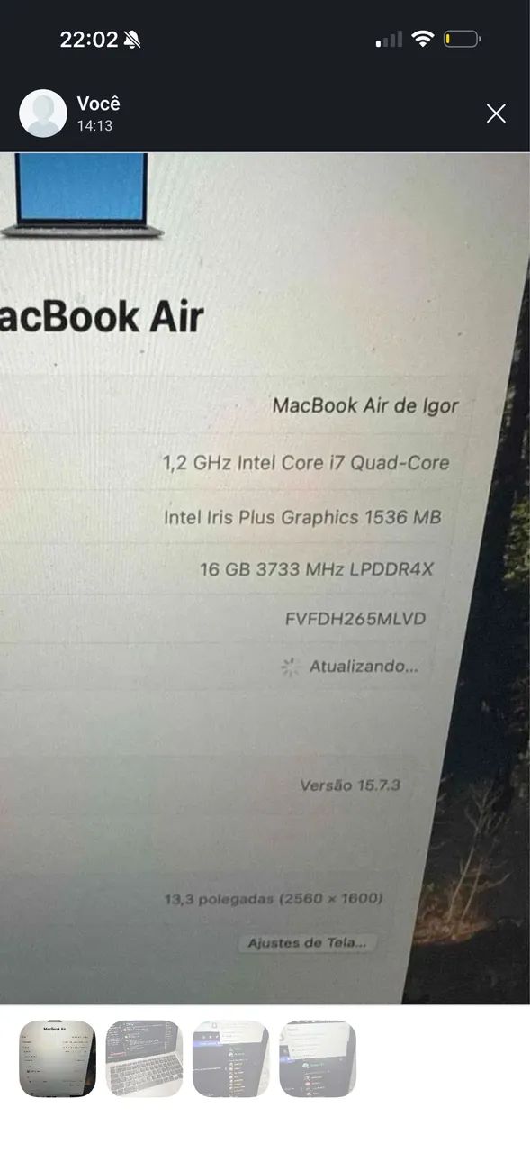 MacBook 16gb ram 512gb capacidade  - Foto 4