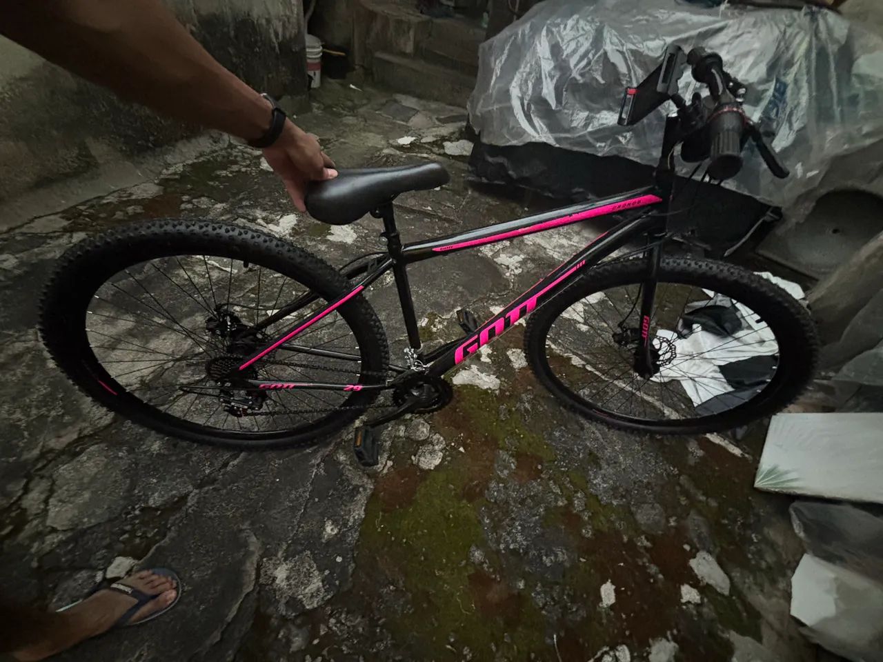 Bicicleta aro 29 Gott, freio a disco (OBS: a catraca está estragada) - Foto 2