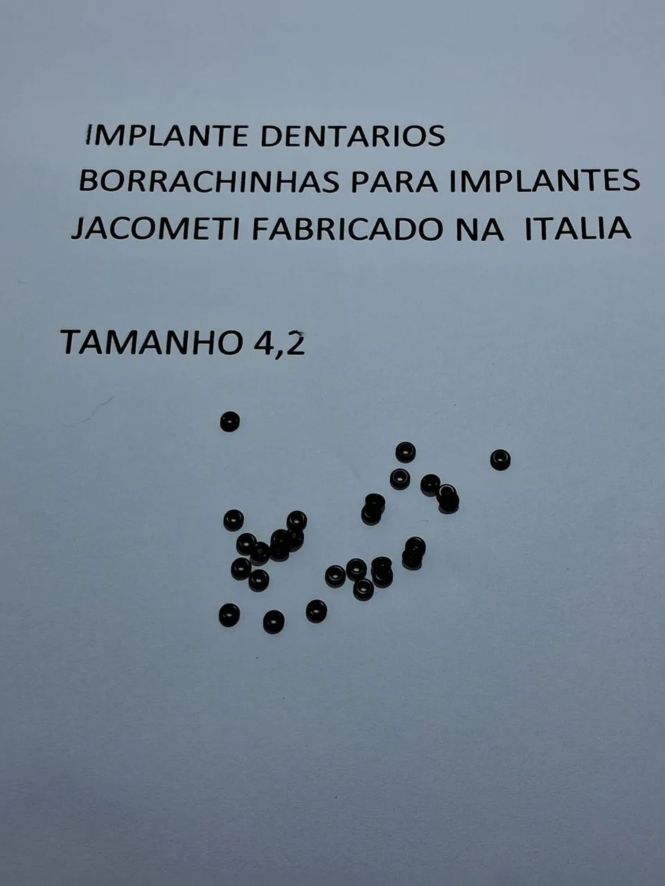 Dentista implante borrachinha para implante 3.6 ou 4.2 - Foto 4