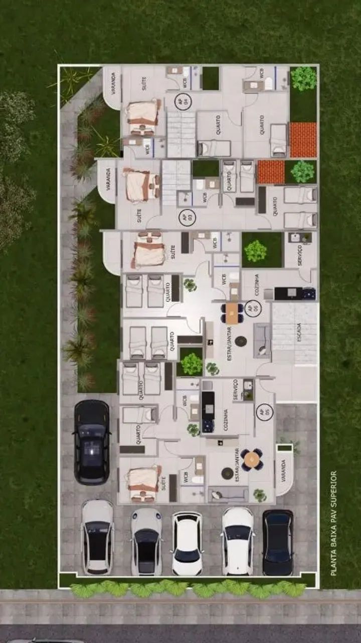 Apartamento Edif. Res Danúbio Dourado, B. Cavaco/ Eldorado (71,5m2 - 101,5m2)  - Foto 3