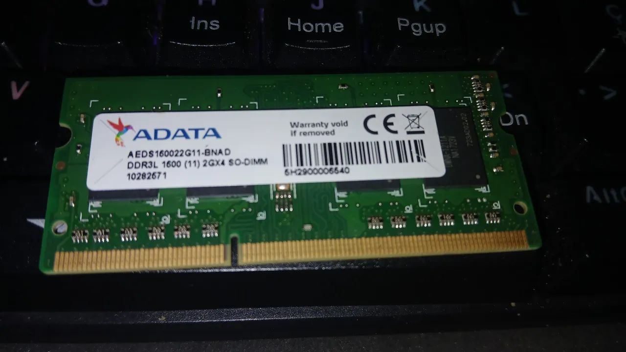 Memoria ram notebook 2 gb ddr3
