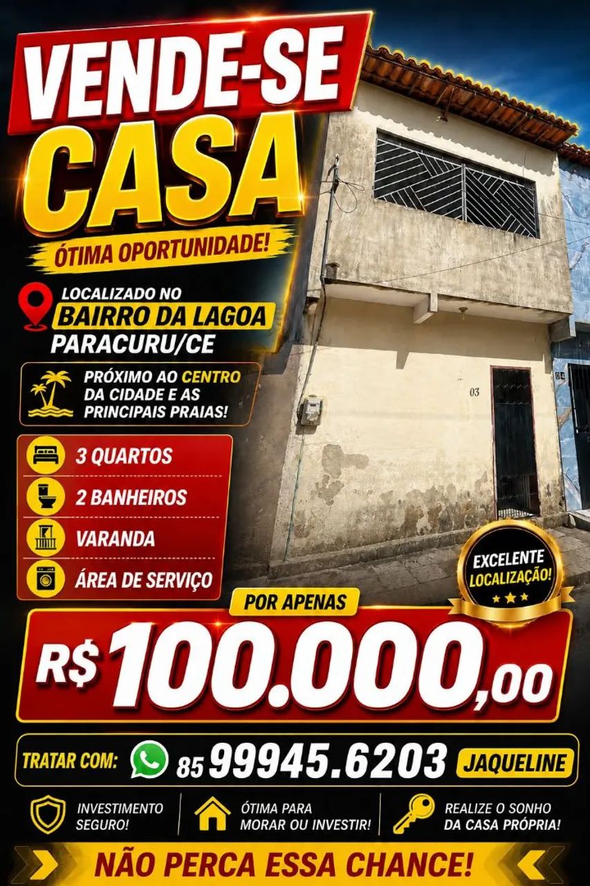 CASA EM PARACURU