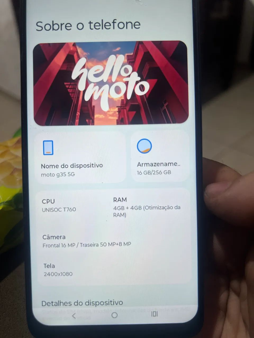 Moto g 35 256 5g - Foto 3