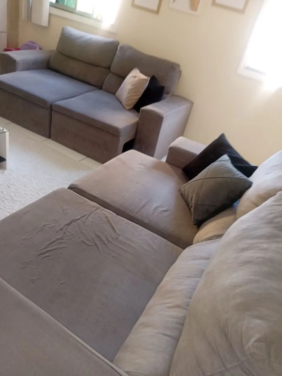 Conjunto de sofá  retrátil  - Foto 4