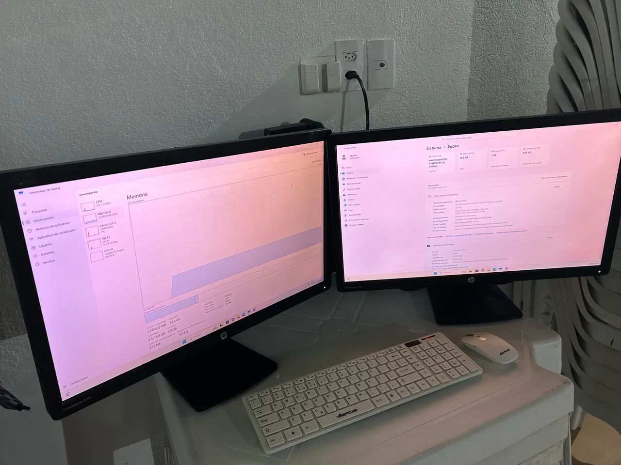 Vendo desktop HP
