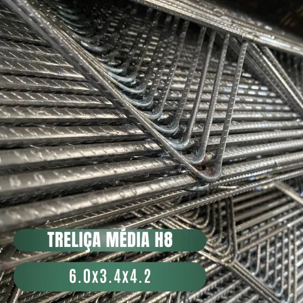 Treliças Leve e Média - H8 e H12 - Foto 3