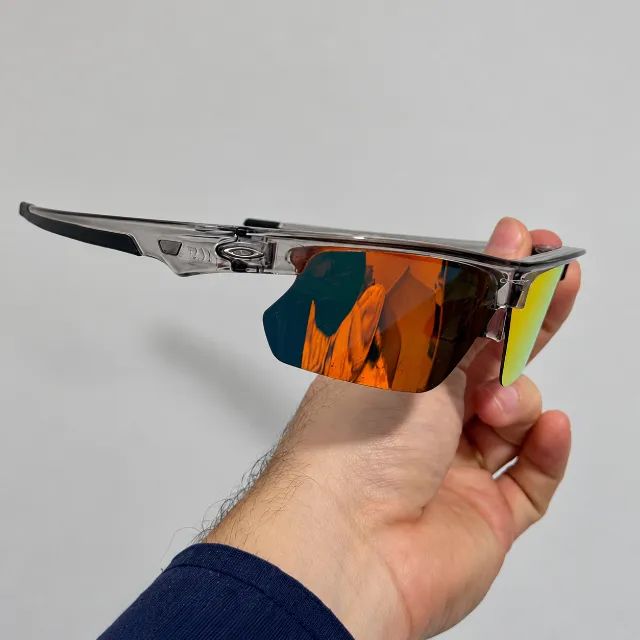 Óculos Oakley BiSphaera - Transparente com Lentes Prizm 24K - Foto 4