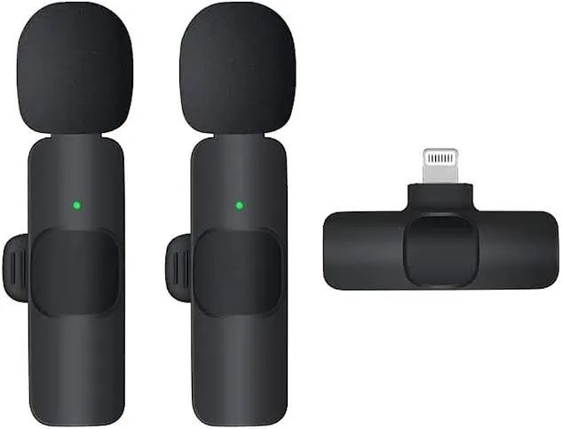 Microfone de lapela para iPhone 