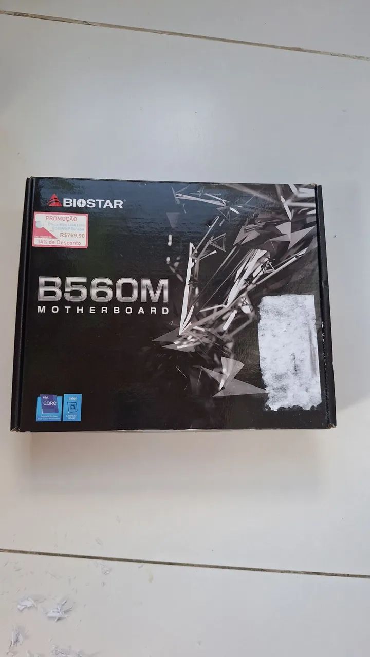 Placa mãe Biostar LGA1200 B560MHP - Foto 3