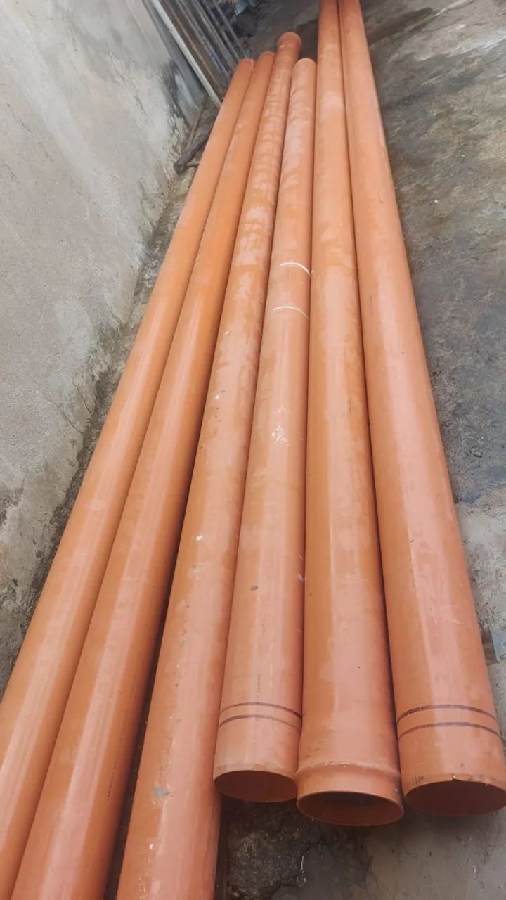 Tubo Ocre Coletor Pvc 150mm = 6 Polegadas (Valor de metro linear) - Foto 3