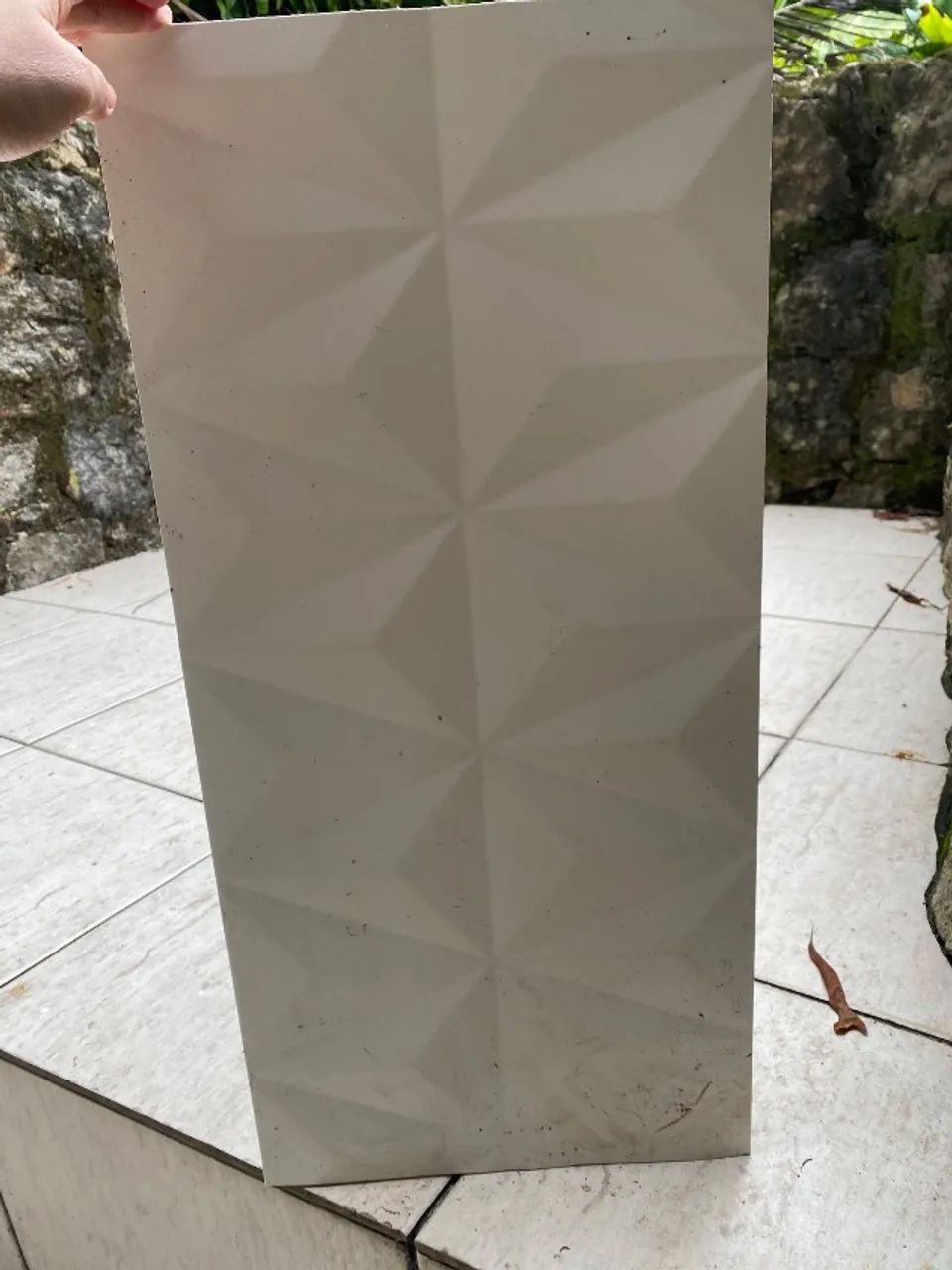  Revestimento Elaine (30x90) origami acetinado - Foto 2