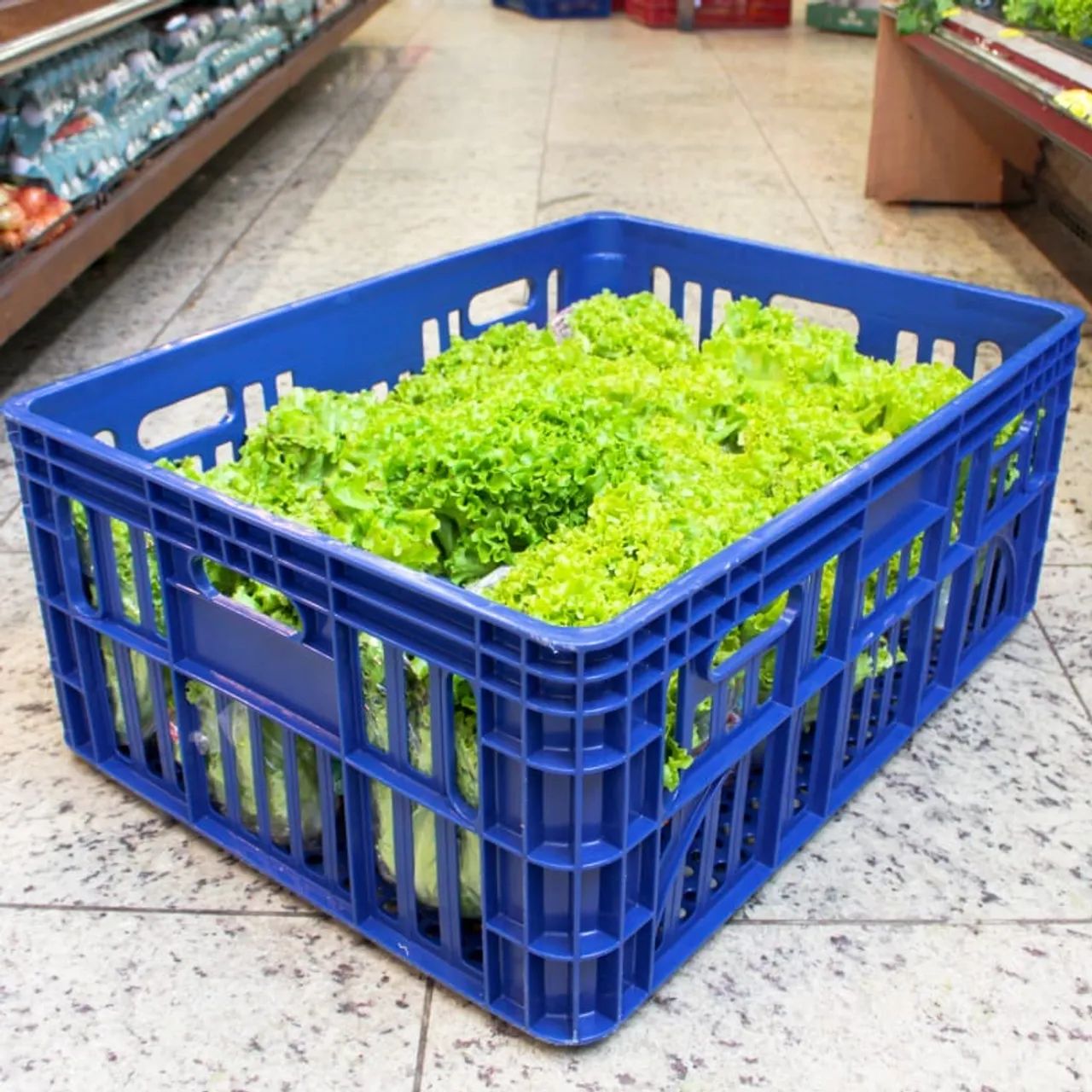 Caixa 115 litros vazada prata super reforçada R$73,00  - Foto 2